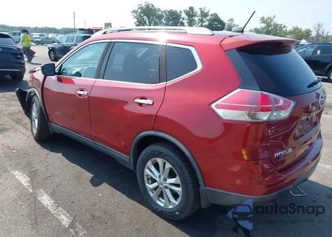 2016 Nissan Rogue Sv z USA, uszkodzony, nr VIN KNMAT2MV3GP711206